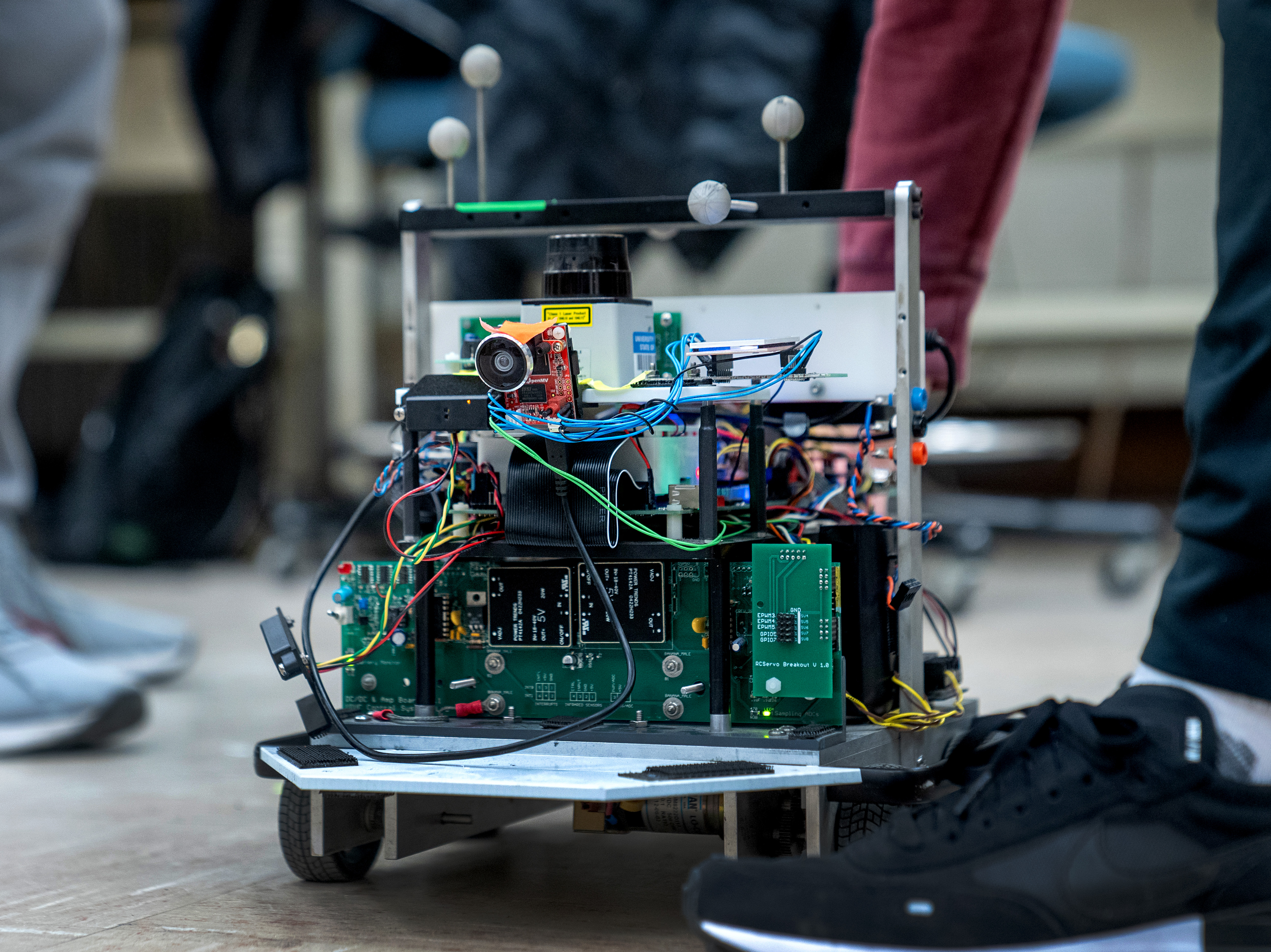 robot from the mechatronics lab