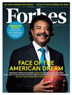Alumnus Shahid Khan featured in Forbes cover story | Industrial ...