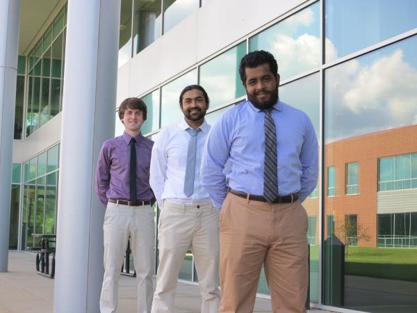 The Cubitus team (left to right): Adam Burns, Chandra Jayamaran, and Muda Khan.