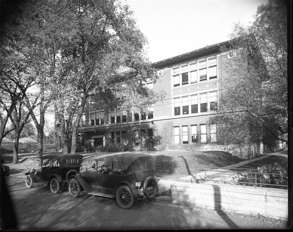 Military Aeronautics Headquarters (Transportation Building), ca. 1912-1918.