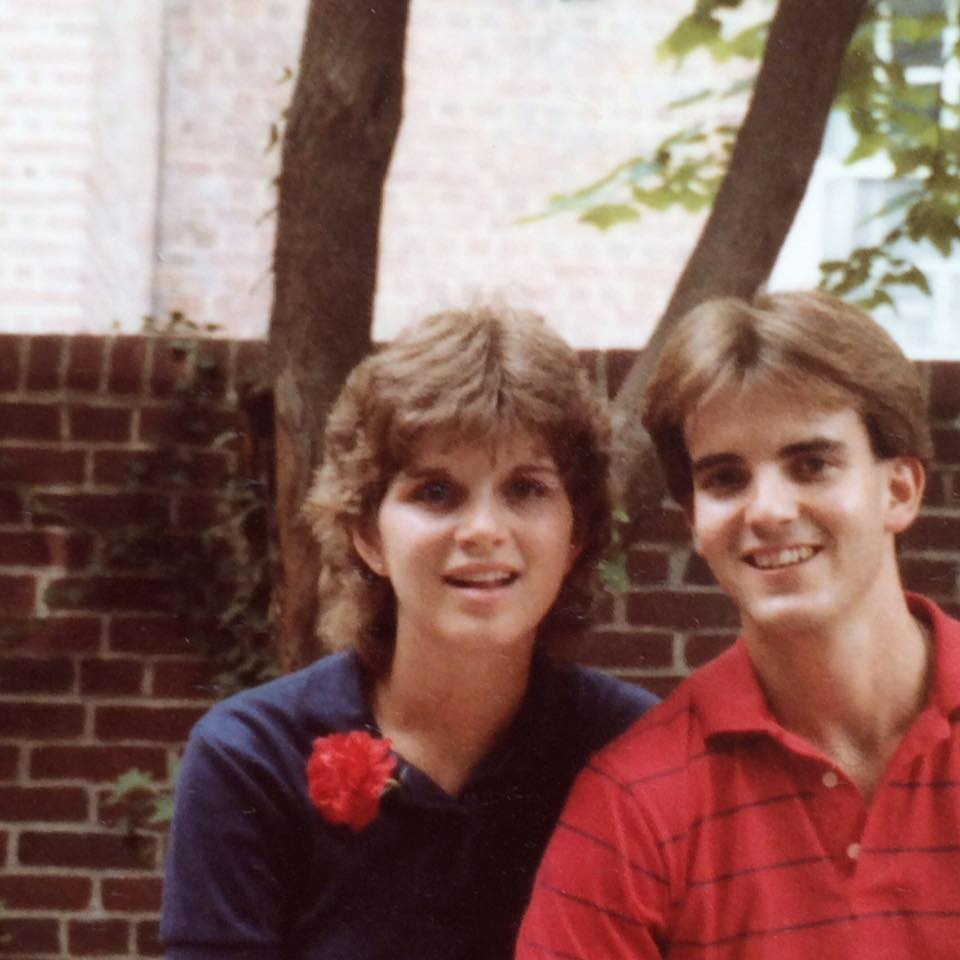 Lynda and Tim McGrath at the University of Illinois.