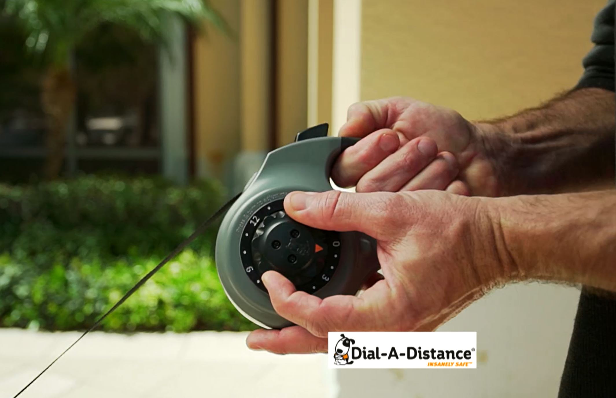 A picture of the Dial-A-Distance leash. 