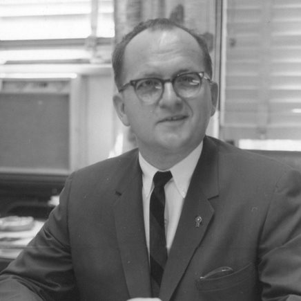 Jerry Dobrovolny, department head (1959-1987)